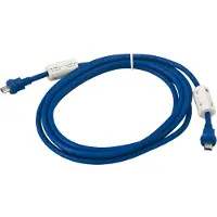 Mobotix MX-FLEX-OPT-CBL-3, 3 m, Mini-USB B, Mini-USB B, Mâle/Mâle, Bleu