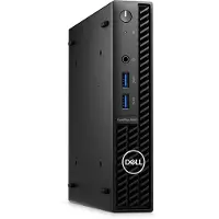 Dell OptiPlex 3000 Intel Core i3 i3-12100T 8 Go DDR4-SDRAM 256 Go SSD Windows 10 Pro MFF Mini PC Noir