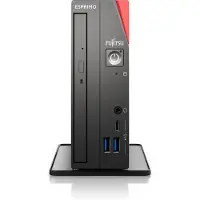 Fujitsu ESPRIMO G6012 - Mini PC ultra compact - Core i5 12400T / 1.8 GHz - RAM 16 Go - SSD 512 Go - UHD Graphics 730 - GigE, Bluetooth 5.2, 802.11ax (Wi-Fi 6E)