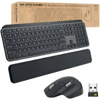 Logitech Mx Keys Business Wireless Keyboard And Mouse English Clair