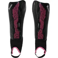 Precision Protège-tibias et chevilles Football noir rose XS