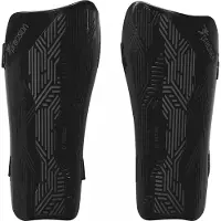 Precision Protège-tibias Football Origin.0 Strap - noir - Taille L