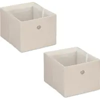 Relaxdays 2x boîte de rangement (20.50 cm)