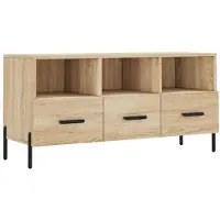 vidaXL Armoire TV Chêne Sonoma 102x36x50 cm Bois composite