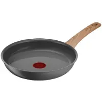 Tefal Poele 24 cm, Induction, Céramique non stratifiée -Reverse, Recyclage, Cuisine saine, Fabriqué en France, Renew C4250413