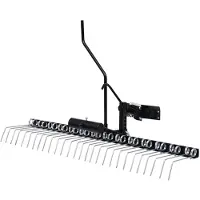 vidaXL Scarificateur pour tondeuse autoportée 109 cm