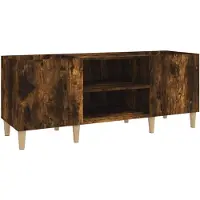 vidaXL Placard chêne fumé 121x38x48 cm Bois composite
