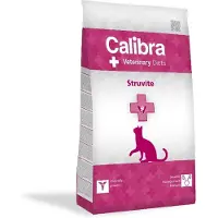 Calibra Veterinary Diet Cat Struvite - pour chats recommandée pour dissoudre les calculs de struvite afin de prévenir leur reformation - 2 kg