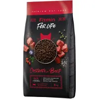 Fitmin Cat For Life Castrate Beef 8 kg pour chat castré avec viande de boeuf