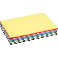 Adlibris Gekleurd Karton Kleur A4, 180gr, 300 Vellen