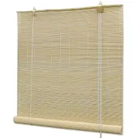 vidaXL Store en bambou 140x220 cm Naturel
