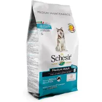 Schesir Original Medium Adult Poisson – Croquettes pour chiens adultes de taille moyenne, 12 kg
