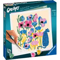 Ravensburger Puzzle Peinture au Numéro - CréArt - Poppy - Jolane Edition