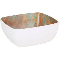 Viejo Valle Art De La Table Bol Blanc Mélamine (17,6 X 16,2 X 7,5 Cm)
