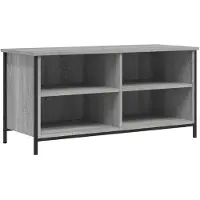 vidaXL Armoire TV Gris Sonoma 100x40x50 cm Bois composite