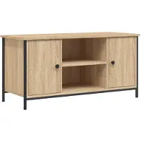 vidaXL Armoire TV Chêne Sonoma 100x40x50 cm Bois composite