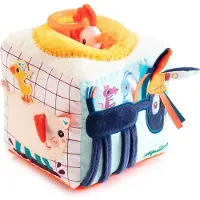 Lilliputiens Activity Cube With Farm Sounds Multicolore Enfants