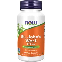 Now Maintenant, les aliments compl tent le mo t St. John's (Hypericum perforatum) 300 mg Extrait standardis 100 Capsules de l gumes