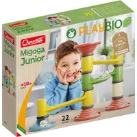 Quercetti - 86502 Play Bio Migoga Junior - Circuit Billes pour Bébé