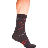 VeloToze Active Compression Merino Crew Socks Noir EU 43-47