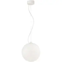 Ideal Lux MAPA BIANCO suspension blanche 1 ampoule diamètre 40 cm