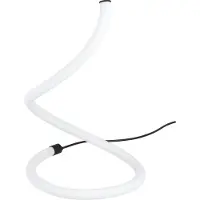 Stars of Light Lampe de table design Banderillas blanc avec du noir