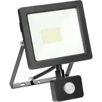 ORNO LED ALLED Projecteur avec détecteur de mouvement PIR 30W 4000K 2300lm IP44 noir FL/R-2