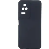 Evelatus POCO F4 Premium mix solid Soft Touch Silicone case (Xiaomi Poco F4), Coque pour téléphone portable, Bleu