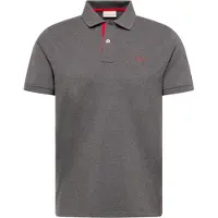Gant T-Shirt gris foncé / rouge