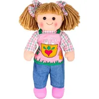Bigjigs Soft Stuffed doll Elsie - 35 cm