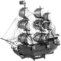 Metal Earth ICONX - Black Pearl - Version arrière