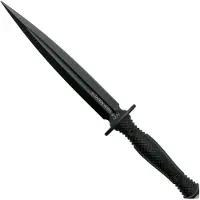 ANV Knives Dague M500 Anthropoid - Elmax DLC - G10, noir