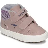Kangaroos Baskets montantes enfant KAVU PRIMO V filles - Rose - 30