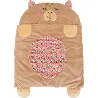 Zolux CHIQUITOS - Couverture en peluche en forme de lama