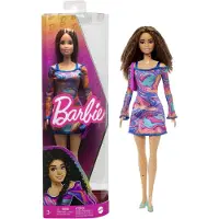 Barbie MATTEL Fashionistas poupée dans une robe HJT03