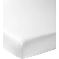 Meyco Drap-housse tissé 50x90 blanc (90 x 50 cm)
