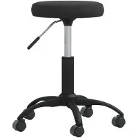 vidaXL Chaise de salle à manger noir velours