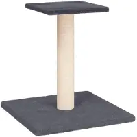 vidaXL Arbre à chat avec plateforme gris foncé 38 cm