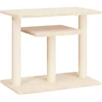vidaXL Arbre à chat avec plateformes Crème 62,5 cm