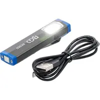 Bgs Mini-lampe à main en aluminium COB-LED