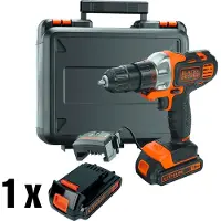 Black & Decker Multievo Starter-Set, 18V 1,5Ah Li-Ion