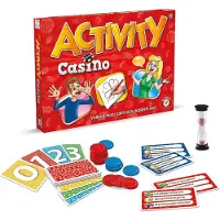 Piatnik Activity Casino Jeu à partir de 12 ans Jeu de fête pour groupes avec jetons