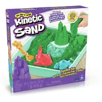 Kinetic Sand SPIN Kinetic Sand bac à sable vert 6067479