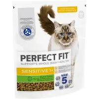Perfect Fit Sensitive 1+ Croquettes à la dinde pour chats délicats 7 kg
