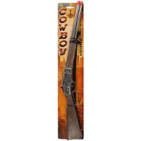 Gonher Silver Rifle 8 Shots 74x14.50x3 Cm Argenté Enfants