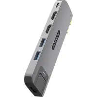 Sitecom 6-en-2 MacBook Multiport Hub pour MacBook Pro 14-16" MagSafe