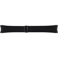 Samsung Bracelet D-Buckle Cuir Hybride Noir S/M 20 mm