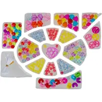 Smily Set de perles, Multicolore