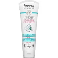 Lavera Basis Sensitiv lait nettoyant visage pour peaux sèches 125 ml