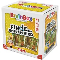 Carletto Deutschland Brain Box Jeu de cartes Trouver la différence Ti